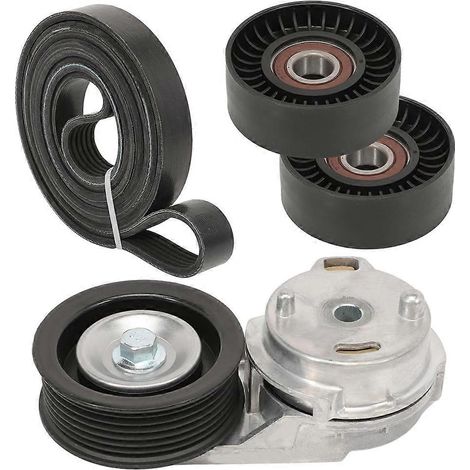 Kit de poulie tendeur de courroie d'entraînement 38382 pour Dodge Ram 1500, 2500 et 3500 (2003-2008) références : 53032130AA, 53032130AC et 38058-SFYGV (1/5)