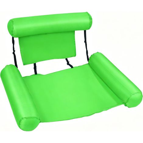 Matelas de piscine, jouets de piscine gonflables, aides à la natation gonflables, accessoires de piscine, jouets de piscine, 125 x 115 cm (1/5)