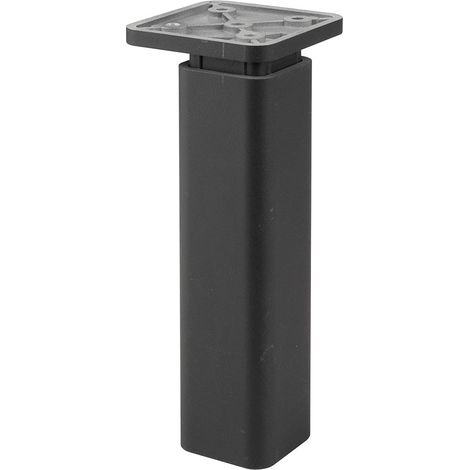 FP005 150 mm verstellbarer Möbelfuß, Mattschwarz SANS MARQUE