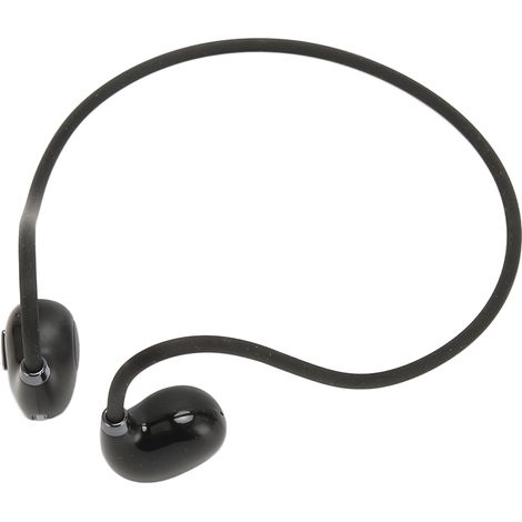 Casque à conduction osseuse Bluetooth 5.3, étanche IPX7, stéréo, micro intégré, autonomie de 10 h, sans fil, à oreille ouverte