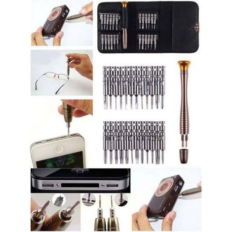 Kit di attrezzi Penta - Cacciavite 25 in 1 - Multifunzionale - Torx - Nero (1/3)