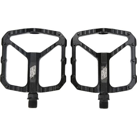 ENLEE 2pcs Pédales Vélo Anti-Dérapantes en Alliage d'Aluminium avec Roulement DU pour VTT (1/5)