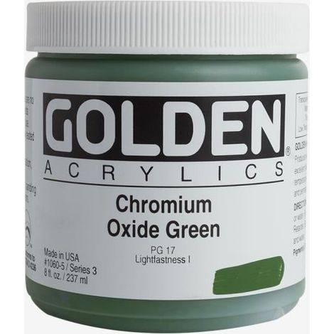 Golden : Heavy Body Acrylic Paint : 236ml : Chromium Oxide Green