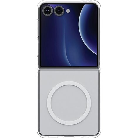 Custodia Uniq LifePro Xtreme con ricarica Magclick per Samsung Galaxy Z Flip 7 - Trasparente (1/5)