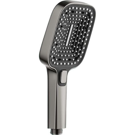 Pommeau de douche haute pression, pommeau de douche carré manuel haute pression, accessoires de salle de bain anti-obstruction