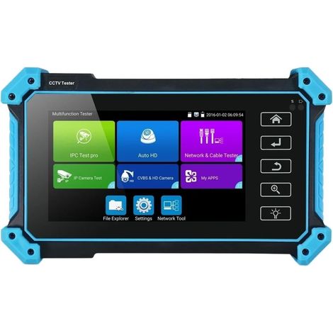 Testeur de caméra de sécurité CCTV IPC-5200 Plus Full HD 8MP Cvi Tvi Ahd Cvbs Moniteur Caméra IP 5.4 Pouces IPS Écran Tactile PTZ Contrôle CCTV Testeur(IPC5100 with Tracer) (1/5)
