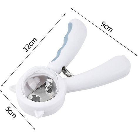 Coupe-ongles bleu pour chats et petits animaux avec lime (1/4)