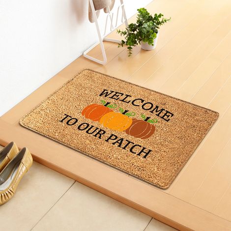 Tapis de porte Halloween - Matière polyester fibre 60x40cm Tapis décoration pour chambre salon [Tapis] + [Tapis de porte Halloween] + [Matière polyester fibre] + [Décoration pour chambre salon enfants (1/5)