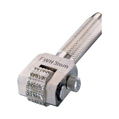 Numeración Compact Marker de 6 ruedas del 0 al 9 (4 mm) GRAVUREM
