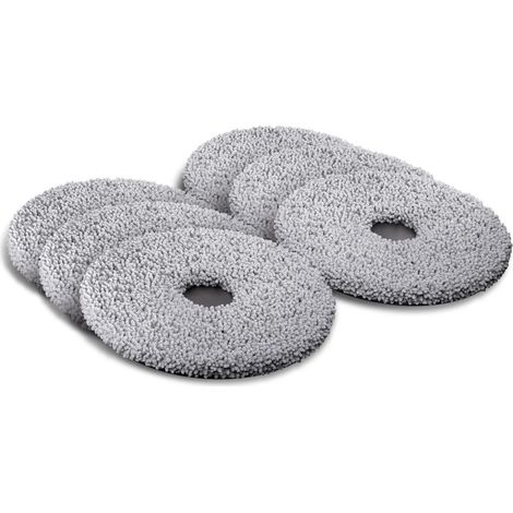 6 Pièces Serpillères Rechange pour Robot Plus 505 Combo, Plus 405 Combo (1/4)