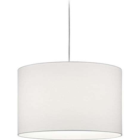 Suspension 1xe27 max 25w abat jour tissu blanc - trio - duoline 50668771 50668771 50668771 50668771 50668771 50668771 50668771 50668771 50668771 (1/3)