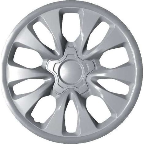 START Borchie Copricerchio auto grigio singolo monte carlo 14'' in ABS