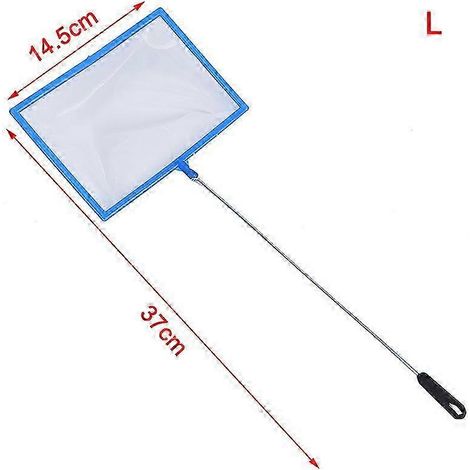Épuisette pratique pour la pêche en extérieur ou accessoire de pêche en aquarium, bleue L (1/5)