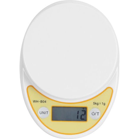Balance numérique portable 5kg/1g pour bijoux, alimentation, cuisine, pâtisserie et accessoires de pesée (1/5)