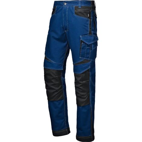 SIR SAFETY SYSTEM INDUSTRIAL Pantalon de travail multipoches bleu Taille XS