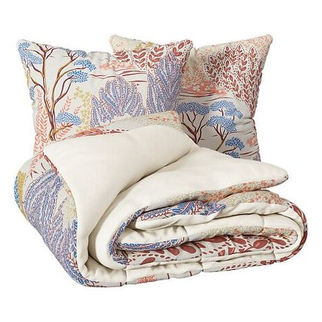 Conjunto estampado Walaa Beige 240x220cm - Atmosphera créateur d'intérieur (1/5)