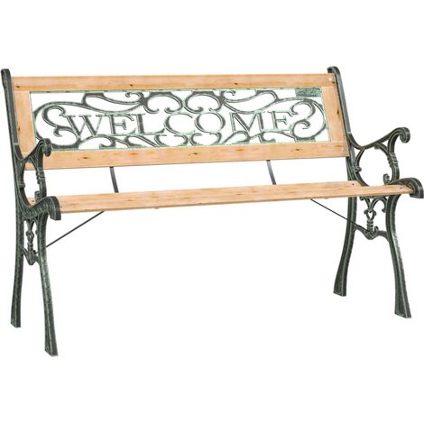 Maison Exclusive - Panchina da Giardino 122 cm in Legno Massello di Abete