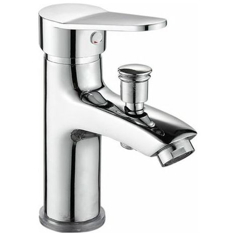 Kaelt - Mitigeur de douche et de douche et monotrou à double usage chaud et froid Alliage (1/4)