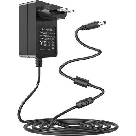 Adaptateur d'alimentation Secteur 12 V 2 A pour Disque Dur  pour disque dur externe – câble d'alimentation (1/5)