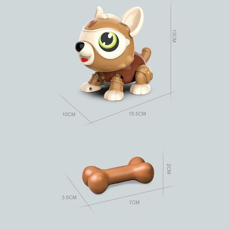 Jouet Robot chien pour enfants, bricolage interactif, jouets éducatifs intelligents, cadeau adapté pour garçons et filles (1/5)