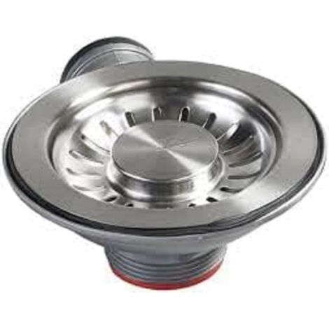 Franke 112.0049.409 - Piletta a cestello 3 1/2", semintegrale, con attacco troppopieno, standard 08 (1/3)