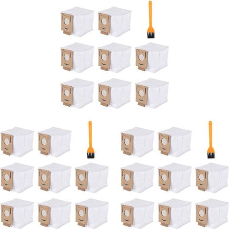 Paquet de 24 Sacs D'Aspirateur à PoussièRe 2.5L pour DEEBOT OZMO T8 AIVI T8 Max SéRie T8 SéRie T9 N8 Pro N8 Pro Aspirateur Robot (1/4)
