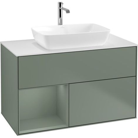 Villeroy & Boch G771GMGM Meuble sous-lavabo Finion G77 (1/2)