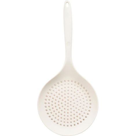 Cuillère à fentes en silicone Manche Long, Thermorésistant, Passoire (1/5)