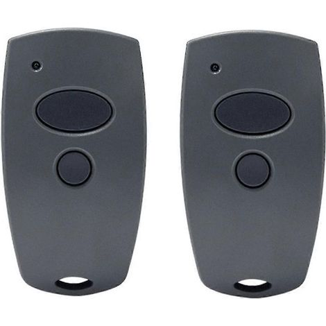 Lot de 2 émetteurs manuels de porte de garage 868,3 MHz compatibles avec les modèles D302-868, D304-868, D384-868, D321-868 et D323-868 (1/5)