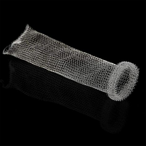 20 filtres à peluches pour machine à laver, filtre à peluches pour tuyau de machine à laver avec 20 attaches de câble, 12 pièces-AquaForge (1/4)
