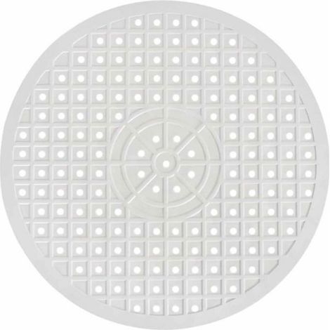 Tapis D'évier - Rond 30 6 Cm - Caoutchouc TPR Souple - Antidérapant Et À Drainage - Protection Contre Les Rayures - 1 Pièce
