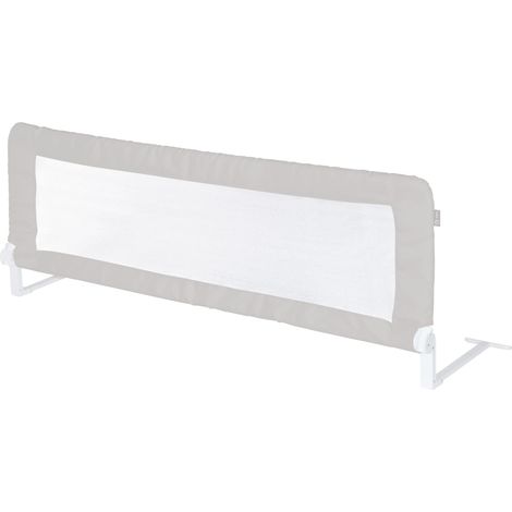 roba Barriera Protettiva Anticaduta Letto Klipp-Klapp, Richiudibile, 100 x 51 cm, Resistente, Telaio in Metallo, con Tela, Grigio (1/5)