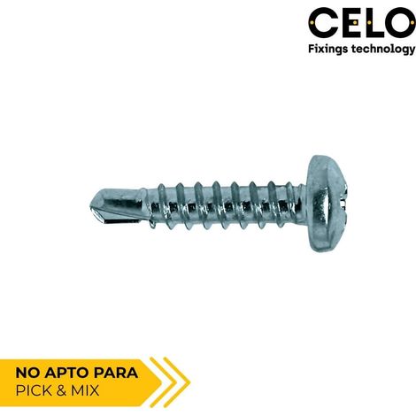 Scatola da 500 unità di punte a taglio zincate PHILIPS Ø3,5x19mm (filettatura per lamiera)