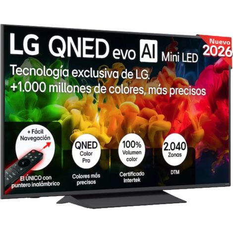 TV LG 65 65QNED81B6A UHD QNED EVO MiniLED A7 W26 (1/4)