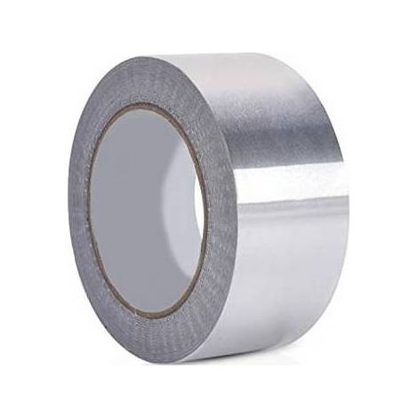 RUBAN ADHÉSIF EN ALUMINIUM Dimensions : 50 mm x 25 m Aluminium