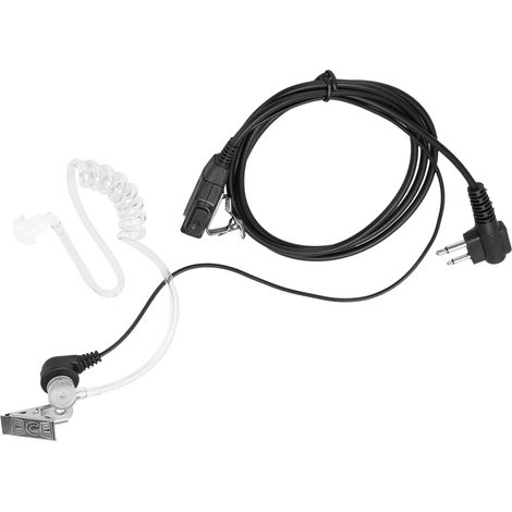 Écouteur pour talkie-walkie, casque radio bidirectionnel, tête M, compatible avec Motorola GP68, GP88, GP300, GP88, GP88S et GP3188 (1/5)