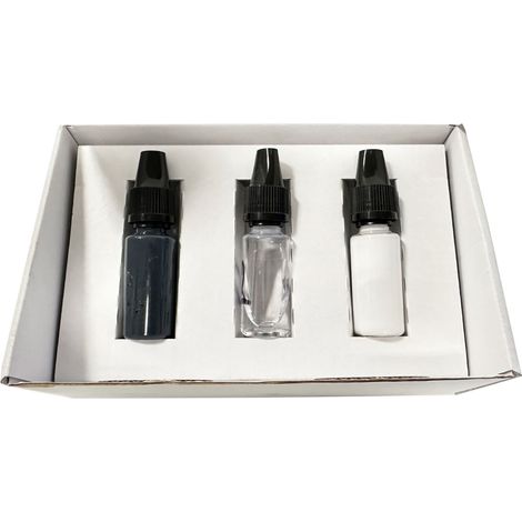 KIT RIPARAZIONE PER PIATTI DOCCIA MINERALMARMO - COLORE BIANCO  - BAR
