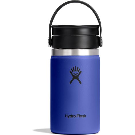 Borraccia termica unisex Hydro Flask Wide Flex da 355 ml, blu, modello W12BCX382 (1/5)