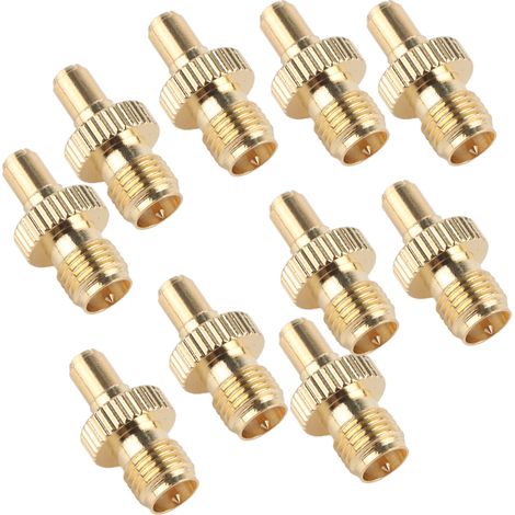 10 Stück RPSMA-Buchse auf TS9-Stecker Adapterbuchse Antennen-Koaxialkabel-Konverter (1/5)