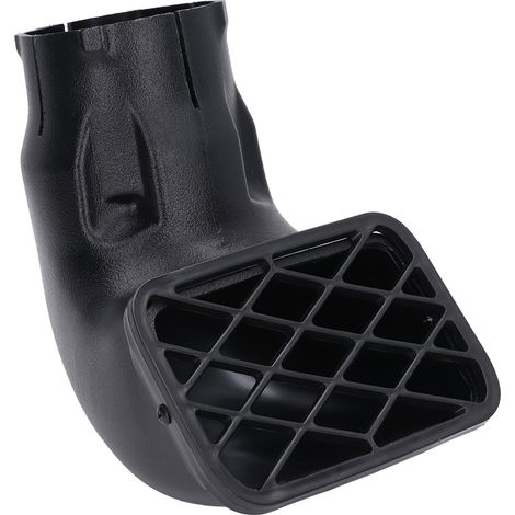 Prise d'air snorkel 3.0in en LLDPE, tête collectrice de poussière pour 4x4, accessoire universel de remplacement, compatible SUV et tout-terrain. (1/5)