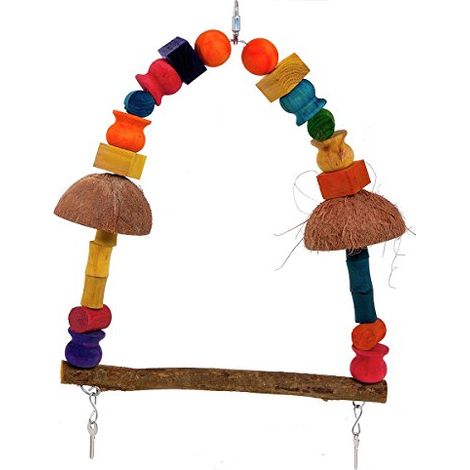K Swing per Loro Rio de Janeiro, 36 x 36 cm Bird's World (1/2)