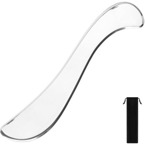 Couteau De Massage Gua Sha Acier Inoxydable Pour Détente Musculaire Et Soulagement De La Fatigue - Ideal Pour Le Dos, Les Jambes, Le Cou& Le Visage (1/5)