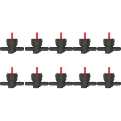10 Pièces Interrupteur Pompe à Essence pour Robinet de Carburant en Série 1/4 Pouces- (1/4)