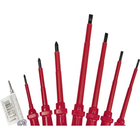 Brüder Mannesmann M11240 Werkzeugset Elektriker im Koffer 11teilig (1/2)