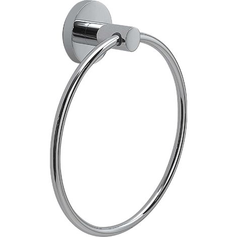 Gedy Toallero de Anillo Felce Plus Con Adhesivo Doble Cara Cromado (1/2)