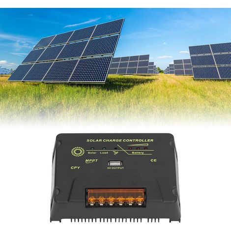 Contrôleur Solaire MPPT 20A pour Panneaux Photovoltaïques 12V/24V Charge et Décharge Éfficace -KZQ (1/5)