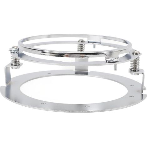 Support de phare, support de montage de phare rond de 5,75 pouces, panneau de montage de phare côté passager/conducteur, adapté à la plupart des phares de moto et de voiture