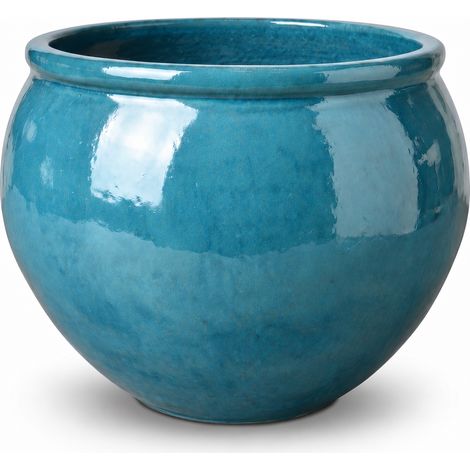 Macetero LUTECE 86x64cm azul caribeño (1/2)