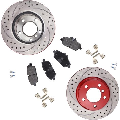 ENSEMBLE DISQUES ET PLAQUETTES DE FREIN AVANT BMW SPORT-EXTREME (1/5)