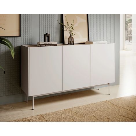 AX LIVING Sideboard Orchis K144 144 cm Modern Funktional Kaschmir